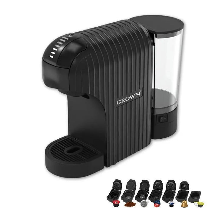 Crown CCM-1530B 7 in 1 capsule coffee machine