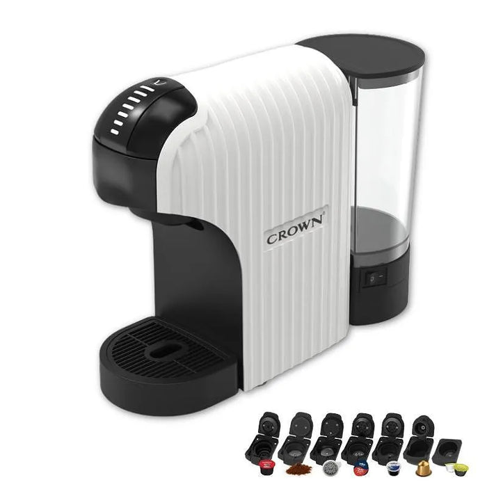 Crown CCM-1531W 7 in 1 capsule coffee machine