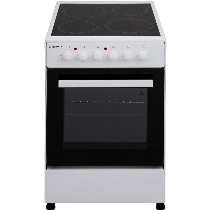Cooker (electric) Crown CEC-5060V W, Ceramic, White