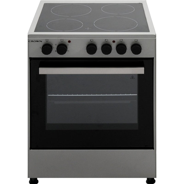 Electric cooker Crown CEC-6060V IX, INOX, Ceramic