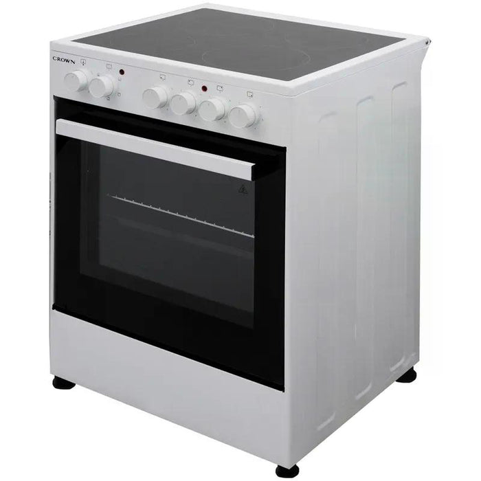 Electric cooker Crown CEC-6060V W***, White, Ceramic