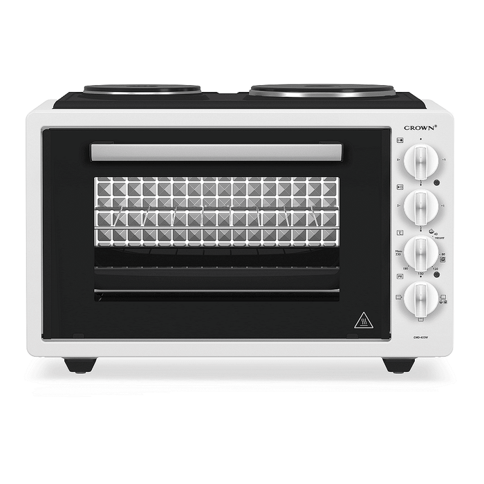 Cooker (mini) Crown CMO-433W, 2 current, White