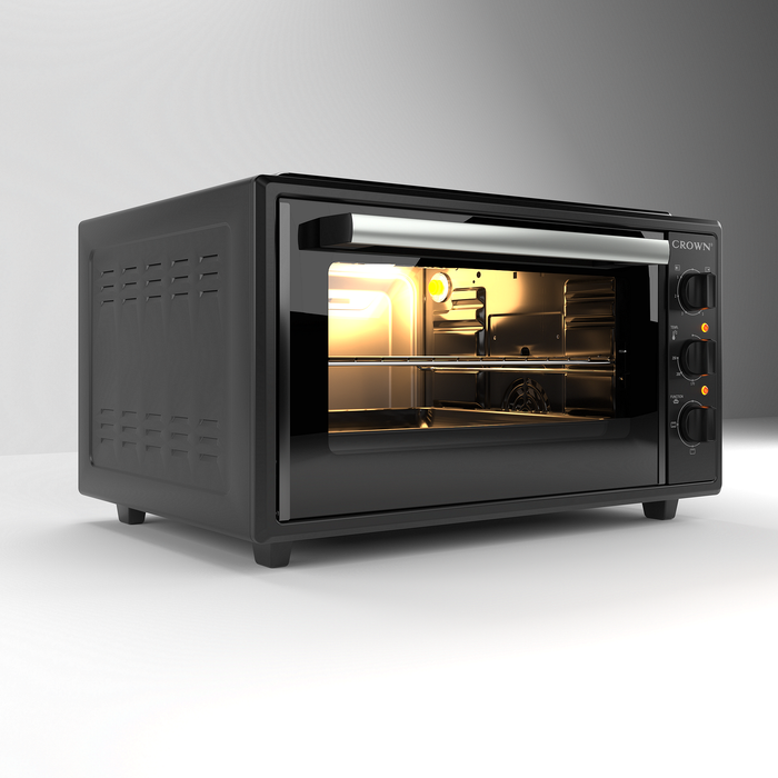 Cooker (mini) Crown CMO-455BF, 2 current, Black