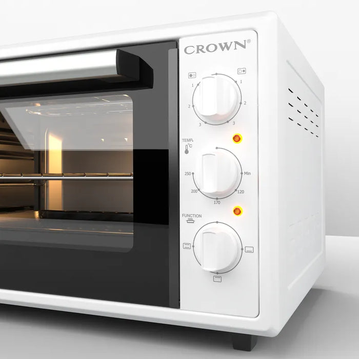 Cooker (mini) Crown CMO-466WF, 2 current, White