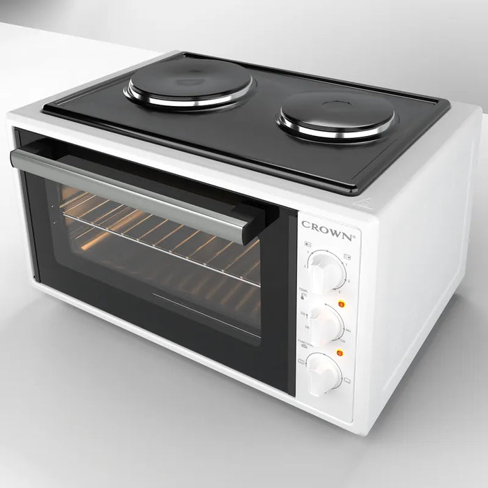Cooker (mini) Crown CMO-466WF, 2 current, White