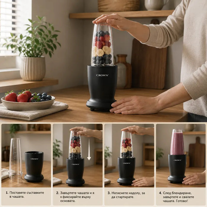 Blender Crown CTB-1000