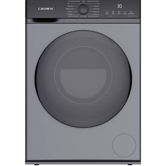 Washing machine Crown CWM10J12BLDCIX, 10.00 kg, 1400 rpm, A, Inox
