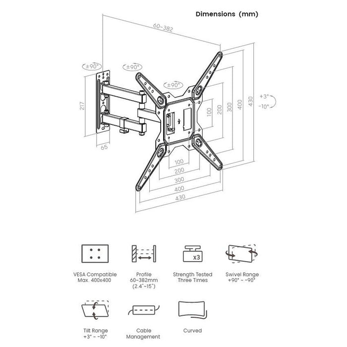 Crown WM30K2355TL TV Stand