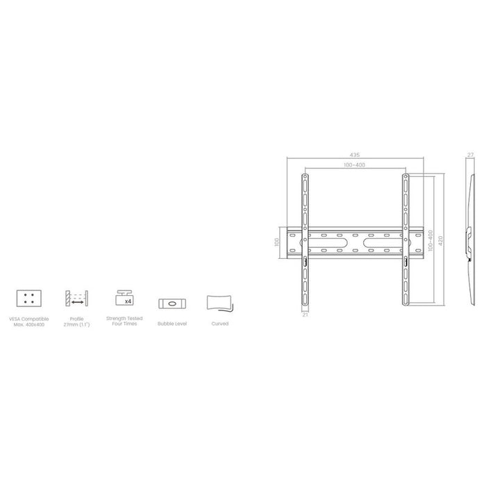 Crown WM45K3270FX TV stand