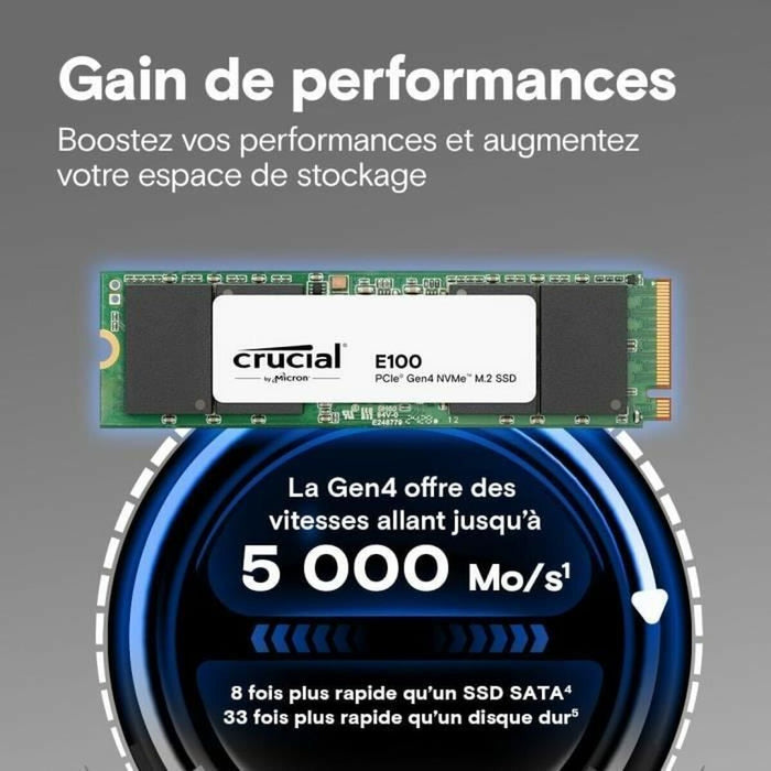 Hard Drive Crucial 480 GB SSD