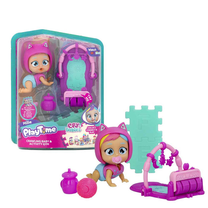 Игрален комплект IMC Toys Cry Babies - Активна гимнастика