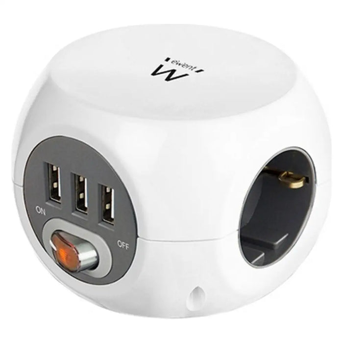 Cube multiplugs Ewent EW3939 USB 5V 2A White - Електроника Периферни и резервни части<<<Компютри|