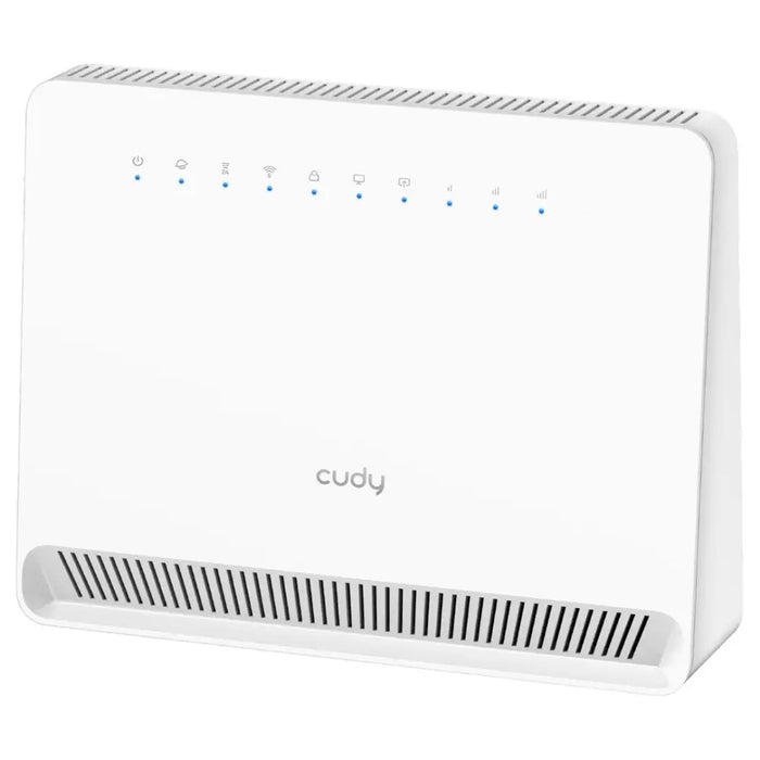 Cudy LT500E wireless router Fast Ethernet Dual-band (2.4 GHz / 5 GHz) 4G White - 3G/4G