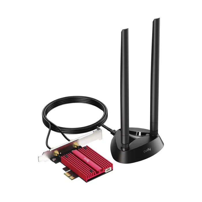 Cudy WE9300S network card Internal WLAN / Bluetooth 5765 Mbit/s - Wireless PCI Network CardKSI-BPC<<<Network