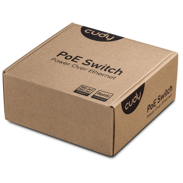 Switch Cudy GS1005P, 5 ports, 10/100/100, PoE+ Switch 60W, Uplink port