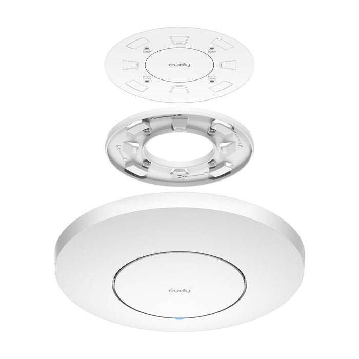 Cudy AP11000 wireless access point 5760 Mbit/s White Power over Ethernet (PoE)