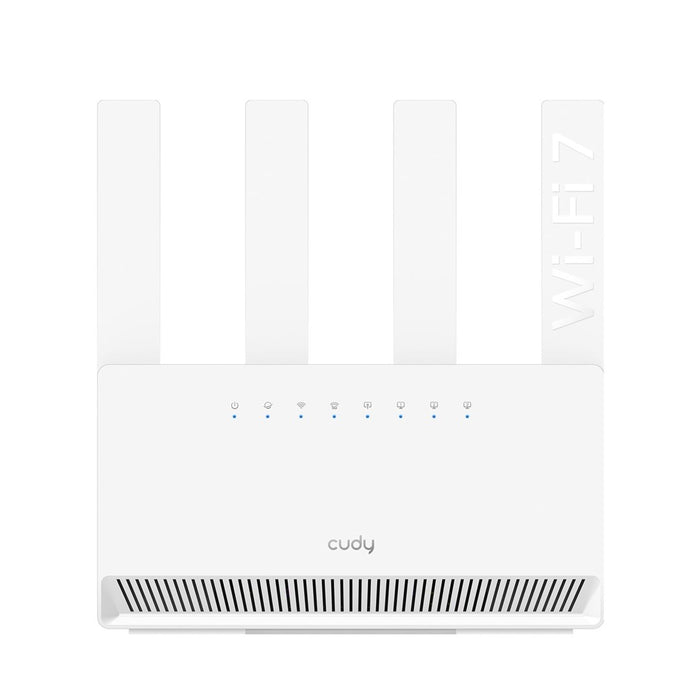 Wireless router Cudy BE3600 Gigabit Dual Band Wi-Fi 7, 4x10/100/1000, 4x5dBi antennas, white