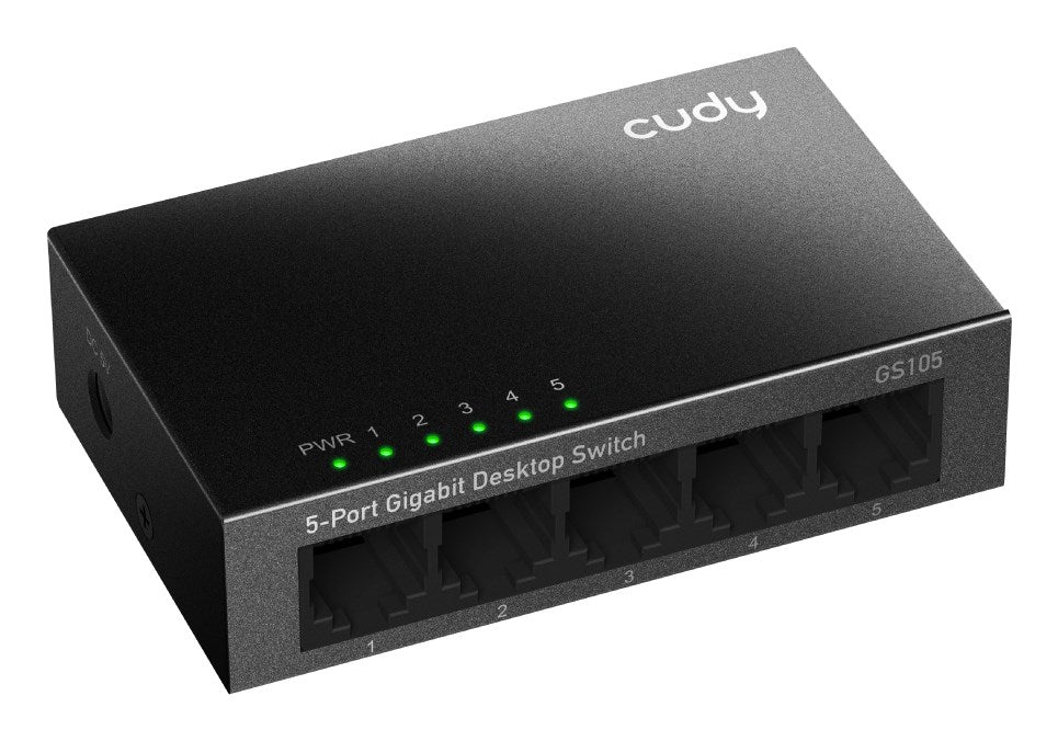 Switch Cudy GS105, 5 ports, 10/100/1000, Auto-MDI/MDIX