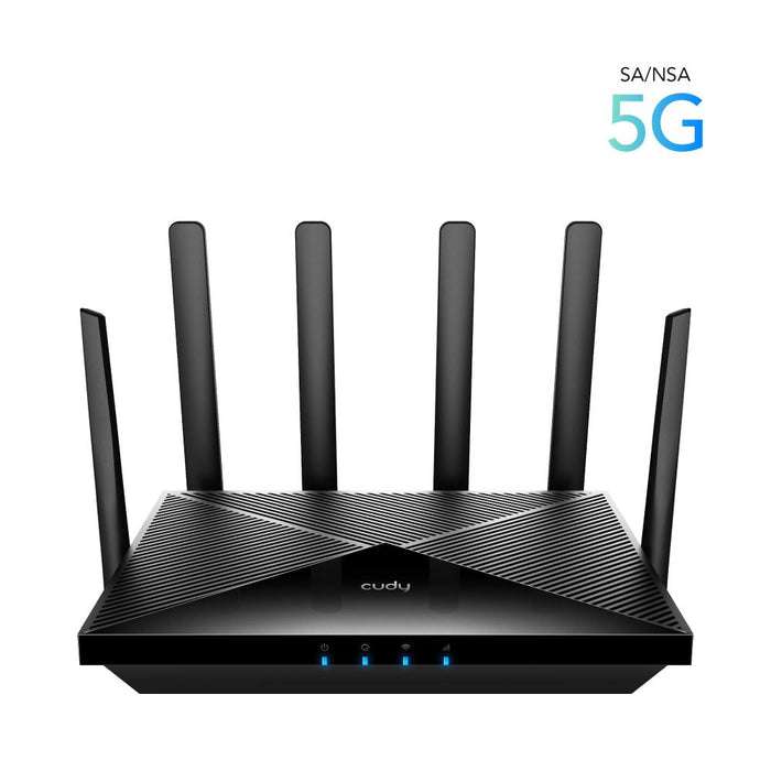 Wireless router Cudy P5, 5G, AX3000, 2.4/5 GHz, 574 - 2402 Mbps, 10/100/1000