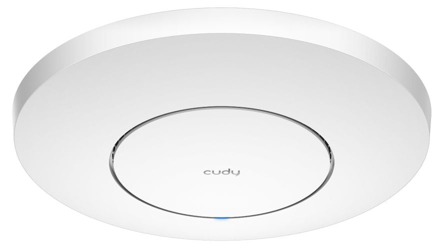 Cudy AP3000 Wireless Access Point, AX3000, 2.4/5 GHz, 571 - 2402 Mbps, 1× 2.5 Gbps, DC Adapter