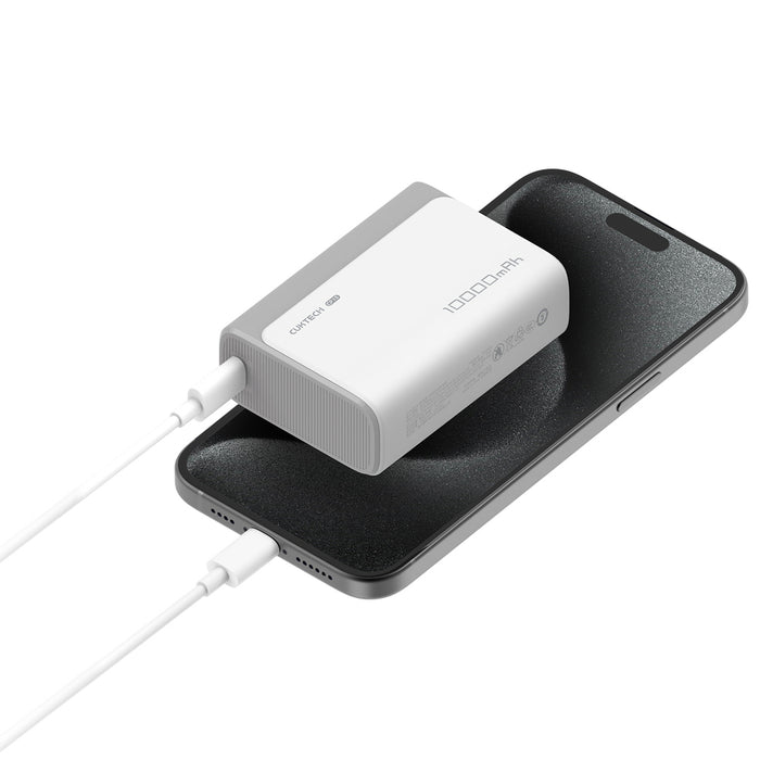 CUKTECH 30W 10000mAh Power Bank 1C1A - CP13- Gray Color
