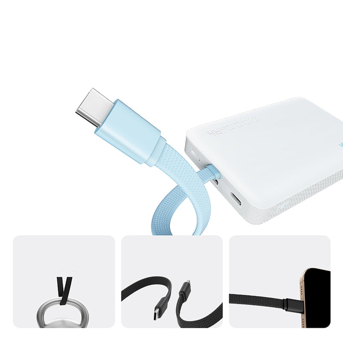 Cuktech CP132ML 10000 mAh Magnetic Power Bank - White