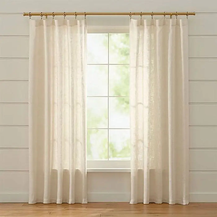 CURTAIN SEMI-TRANSPARENT CREAM 150X270 CM. - Пердета<<<Корнизи щори и пердета<<<Мебели и интериор<<<Praktiker
