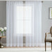 CURTAIN THIN VEIL 145X270 CM. WHITE - Пердета<<<Корнизи щори и пердета<<<Мебели и интериор<<<Praktiker