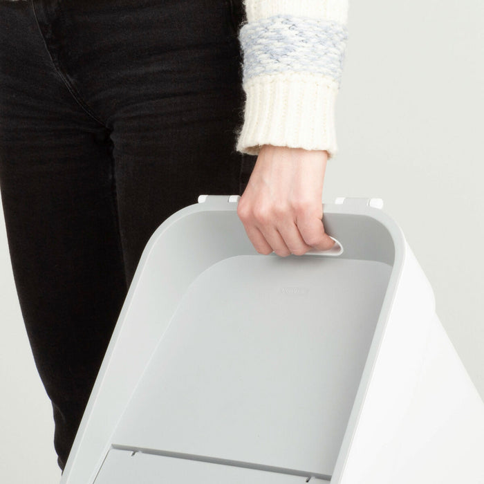 Waste bin Curver White Plastic 20 L (6 Units)