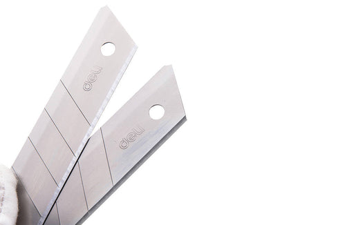 Cutter 25mm 10 pcs blade head Deli Tools EDL-DP05 (silver) - Cutting tools<<<Tools<<<InnproXML