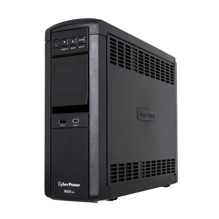 CyberPower CP1600EPFCLCD uninterruptible power supply (UPS) Line-Interactive 1.6 kVA 1000 W 6 AC outlet(s)