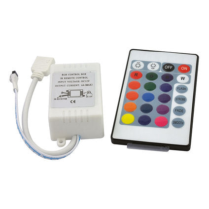 IR CONTROLLER RGB LED 24 BUTTONS D-IL
