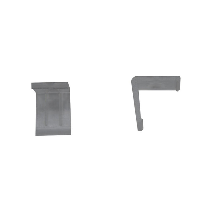 SET OF BRACKETS FOR PROFILE LED STRIP ROUND CORNER MAT D-IL