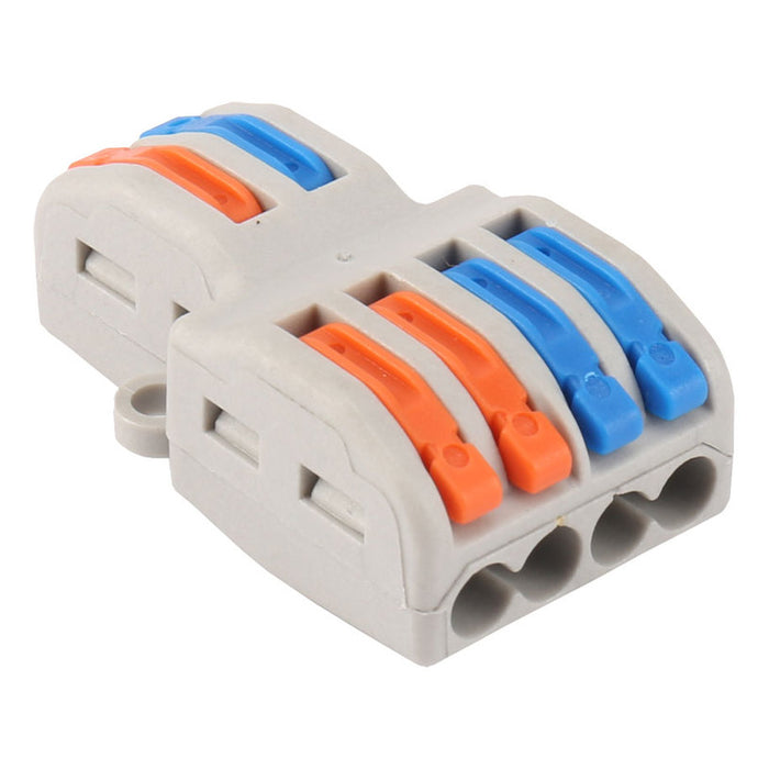 CONNECTOR TWO-WAY 2P-4P 1 NUMBER D-IL