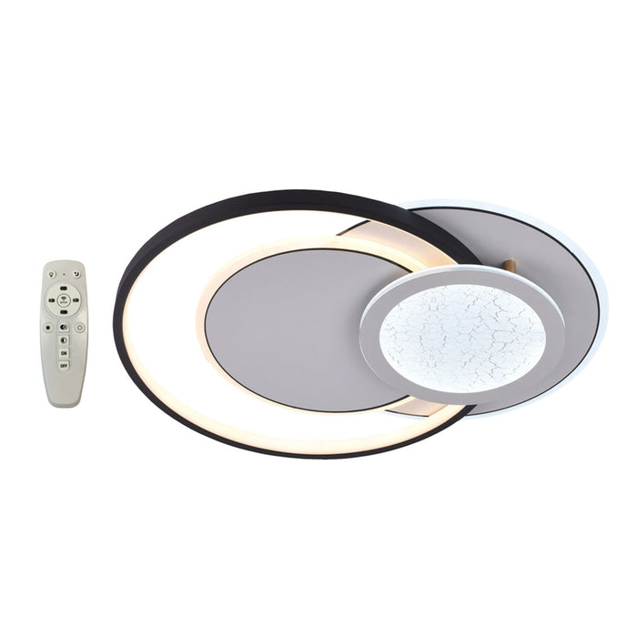 LED CEILING LIGHT 80W WITH REMOTE CONTROL D-IL BROKEN CIRCLE