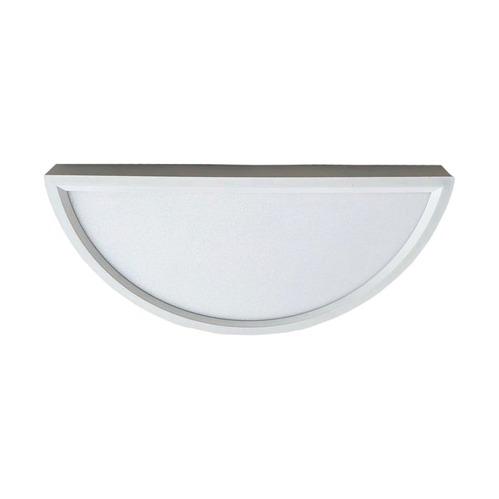 LED WALL LIGHT 18W WHITE WITH KEY D-IL HALF CIRCLE