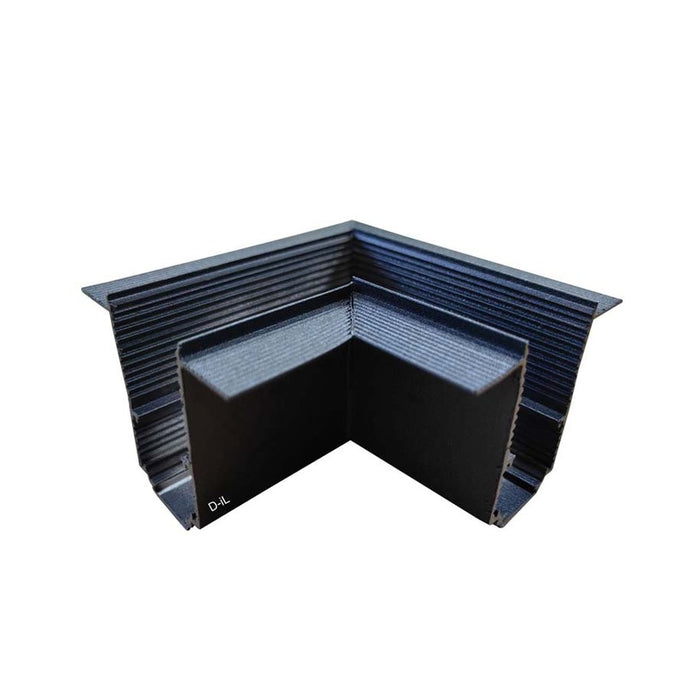 BUILT-IN CORNER WITH PERIPHERAL FOR MAGNETIC-RAIL MOUNTING D-IL