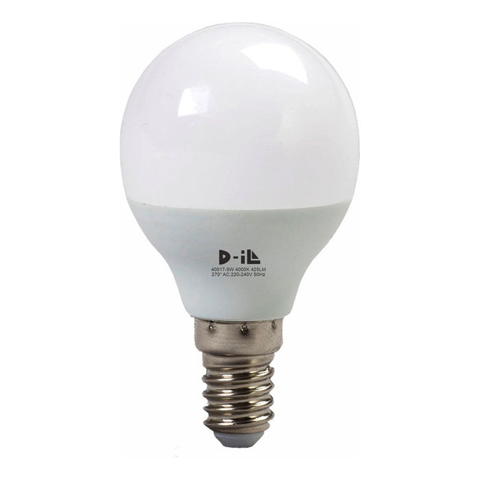 LED BULB BALL E14 G45 5W 425LM 4000K D-IL