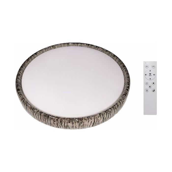 LED CEILING LAMP 40W 3CCT 3200LM REMOTE CONTROL D-IL SNAKE RING
