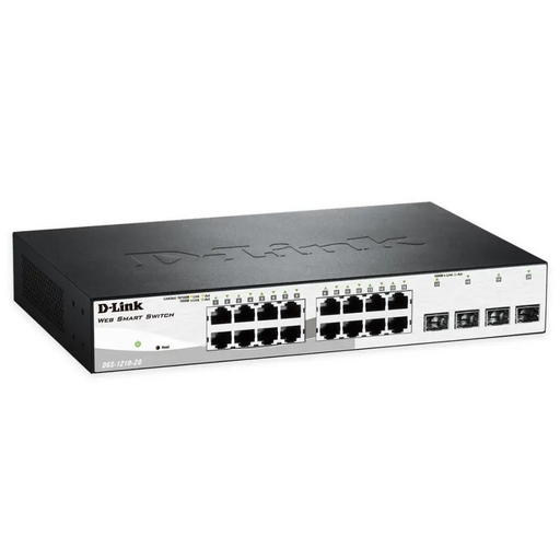 D-LINK 20-Port Layer2 Gigabit Smart Managed Switch - Switch - CLI Managed<<<Мрежи<<<Мрежи и умен дом<<<ALSO