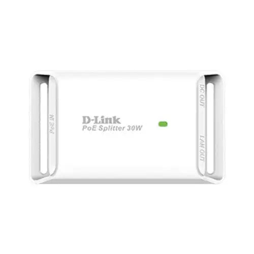 D-Link DPE-301GS 1 Port Gigabit 30W PoE Splitter - Аксесоари за сървъри и сториджи<<<Сървър Сторидж и UPS