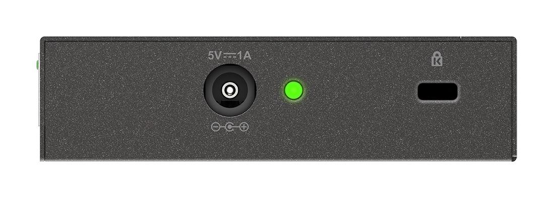 Switch D-Link DGS-105/E, 5 ports, 10/100/1000, Gigabi, metal housing