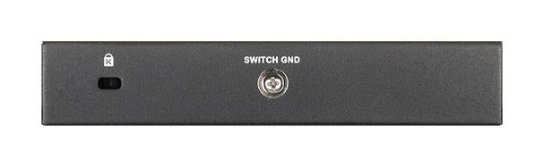 Switch D-Link DGS-1100-05PDV2, 5-port 10/100/1000 Gigabit Smart Switch, PoE, managed