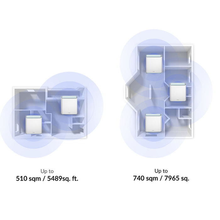 D-Link Eagle Pro AI AX3200 Mesh Systems - 2 Pack