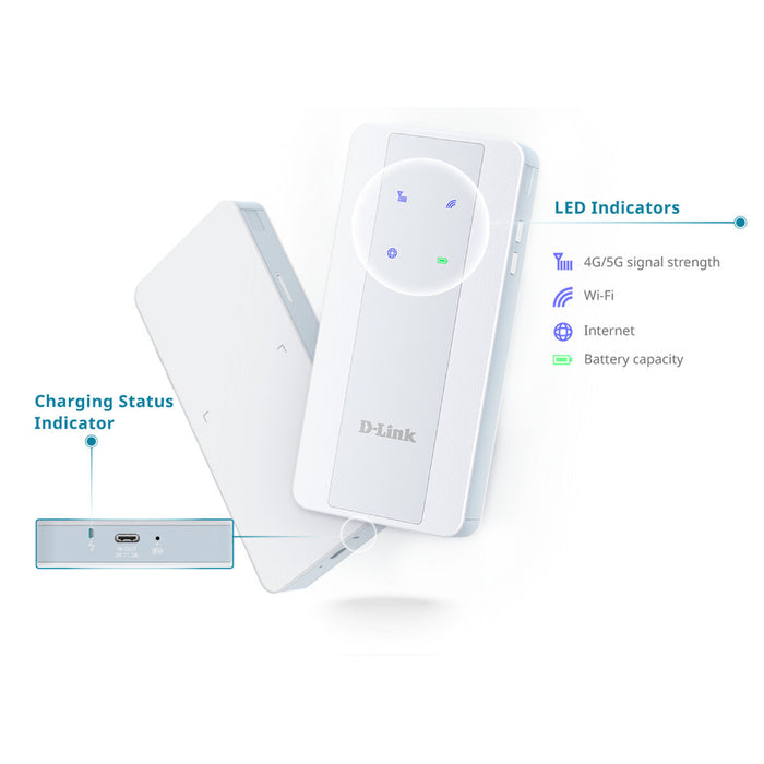 Router D-Link F518 White Wi-Fi 6 GHz USB USB-C