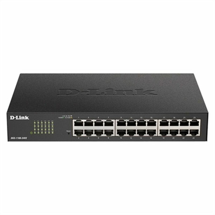 Switch D-Link DGS-1100-24V2, 24-port 10/100/1000 Gigabit Smart Switch, managed