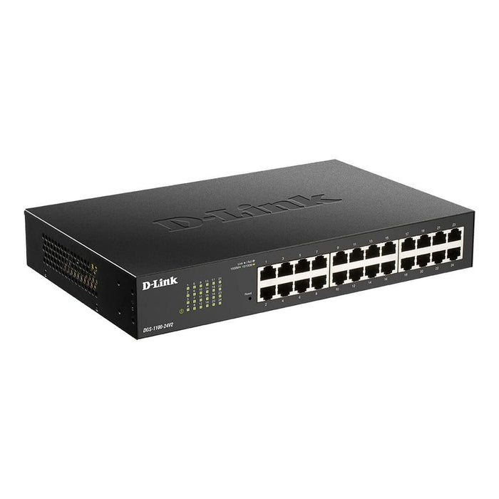 Switch D-Link DGS-1100-24V2, 24-port 10/100/1000 Gigabit Smart Switch, managed