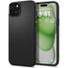 Spigen Liquid Air Case for iPhone 15 Plus - Matte Black - Cell phone cases and covers<<<HurtelXML