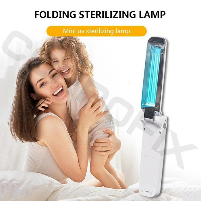 Portable folding ultraviolet germicidal UV lamp Corpofix HV8 for disinfection against bacteria and viruses - UV Lamps