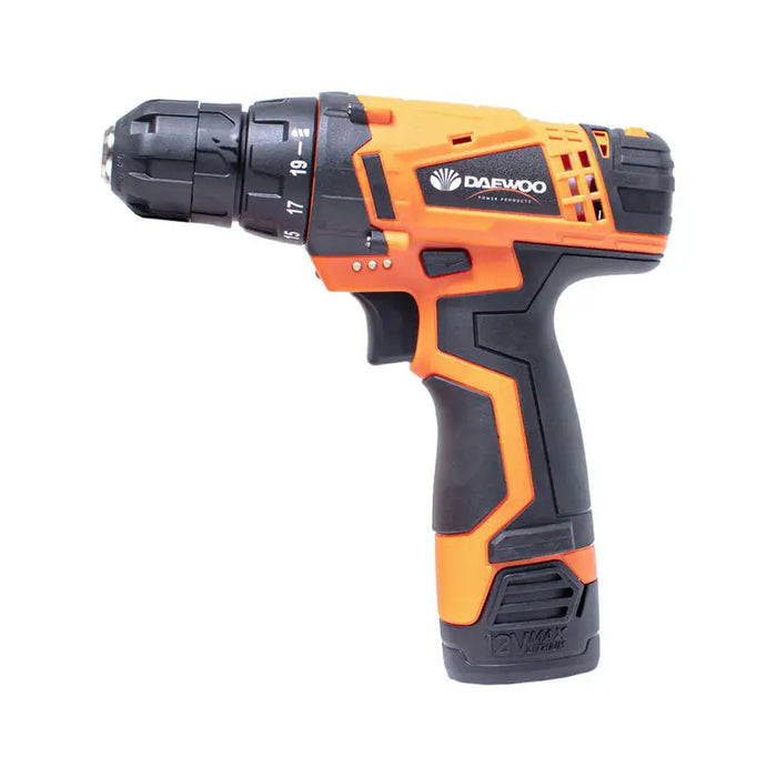 DAEWOO DALD1210 CORDLESS DRILL 12 V 18.00 nm NUMBER OF BATTERIES 1 1.30 Ah - Акумулаторни бормашини и